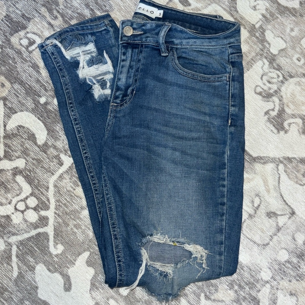 CELLO Sz. 5 distressed Jeans
